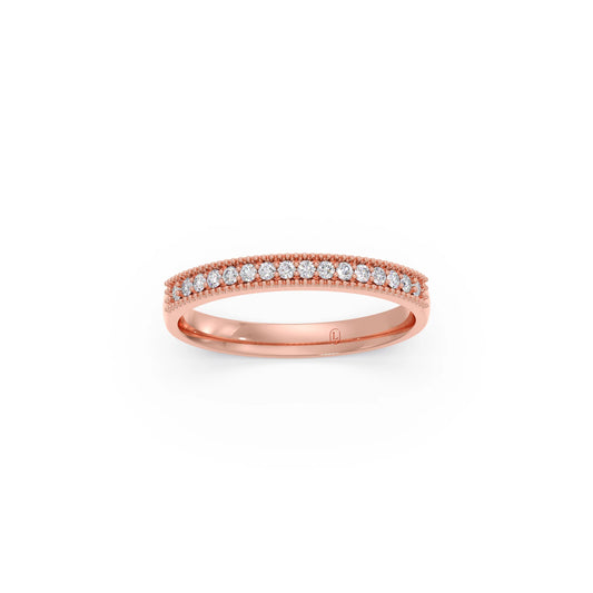 0.15ct Round Diamond Channel Eternity Band