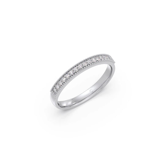 0.15ct Round Diamond Channel Eternity Band