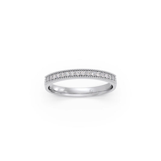 0.15ct Round Diamond Channel Eternity Band