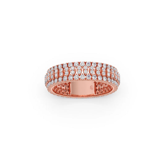 Round 1.00CT Diamond Eternity Band