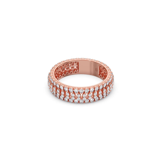Round 1.00CT Diamond Eternity Band