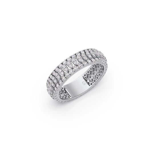 Round 1.00CT Diamond Eternity Band