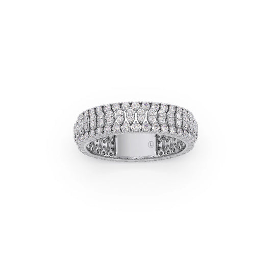 Round 1.00CT Diamond Eternity Band