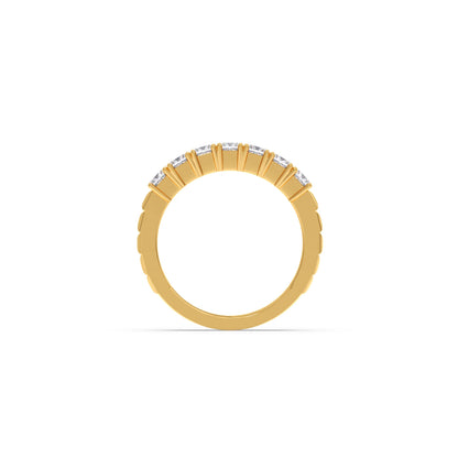 1.05ct Princess Cut Half Eternity Band