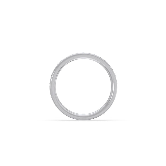 0.306ct Half Eternity Pave Diamond Band