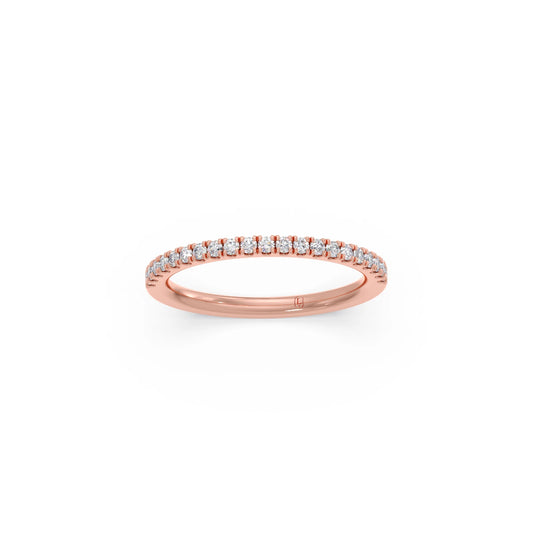 0.21ct Half Eternity Diamond Band