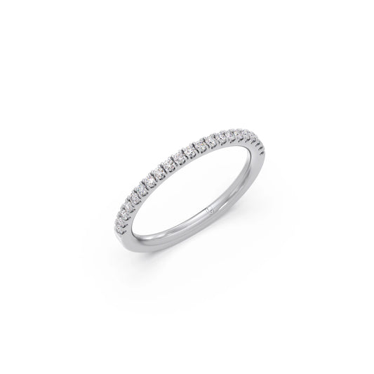 0.21ct Half Eternity Diamond Band