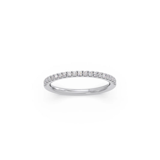 0.21ct Half Eternity Diamond Band