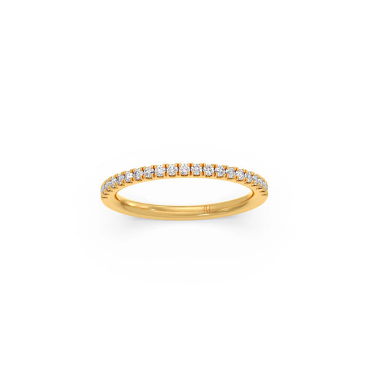 0.21ct Half Eternity Diamond Band
