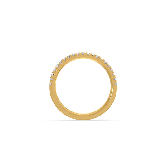 0.21ct Half Eternity Diamond Band