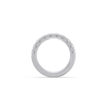 1.00ct Half Eternity Prong Diamond Band
