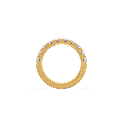 1.00ct Half Eternity Prong Diamond Band
