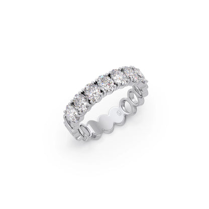 Half Eternity Oval Diamond Band 1.43Ct
