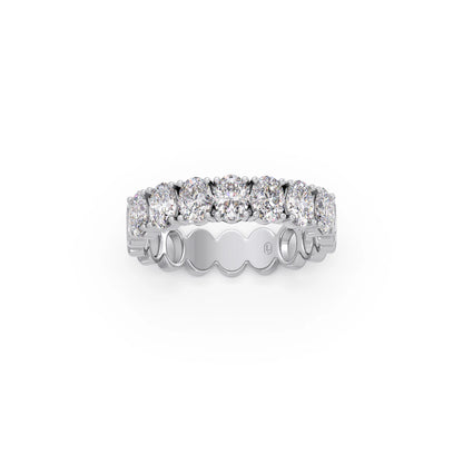 Half Eternity Oval Diamond Band 1.43Ct