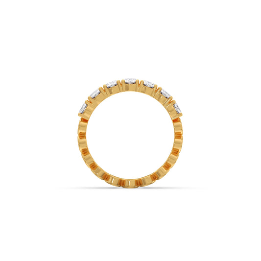 Half Eternity Oval Diamond Band 1.43Ct