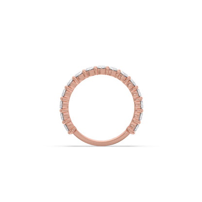 Half Eternity Oval Diamond Band 1.50Ct