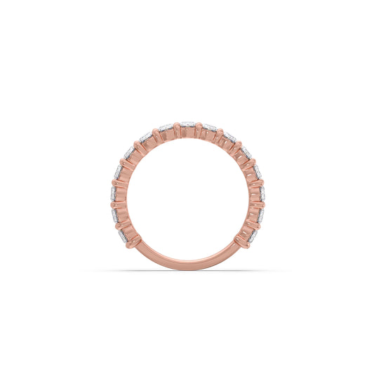 Half Eternity Oval Diamond Band 1.50Ct