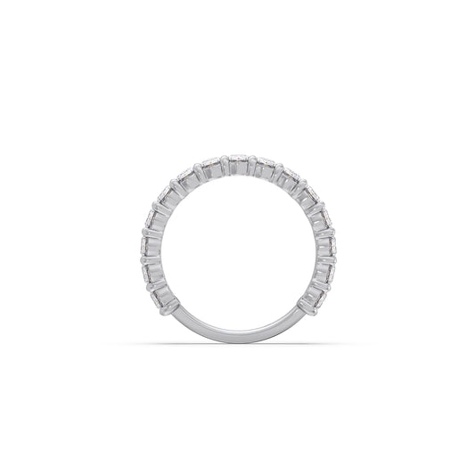 Half Eternity Oval Diamond Band 1.50Ct