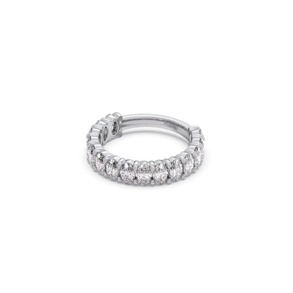 Half Eternity Oval Diamond Band 1.50Ct