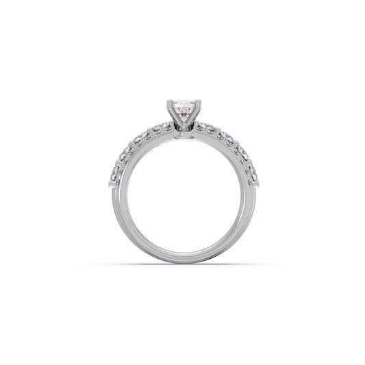 1.71ct Round Diamond  Stackable Ring