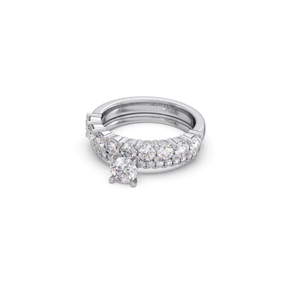 1.66ct Round Diamond Prong Stackable Ring