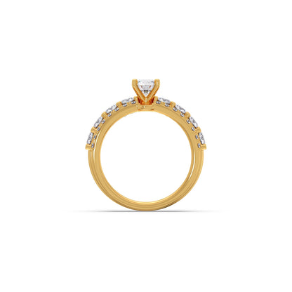 1.66ct Round Diamond Prong Stackable Ring