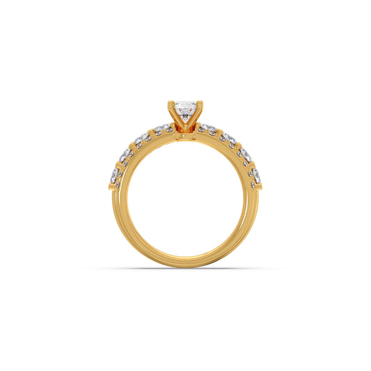 1.66ct Round Diamond Prong Stackable Ring