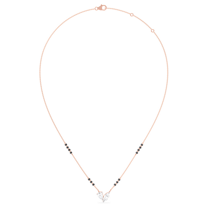 Marquise & Pear Diamond Mangalsutra Necklace