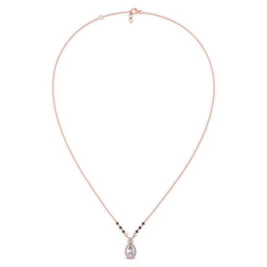 Peardrop Diamond Mangalsutra