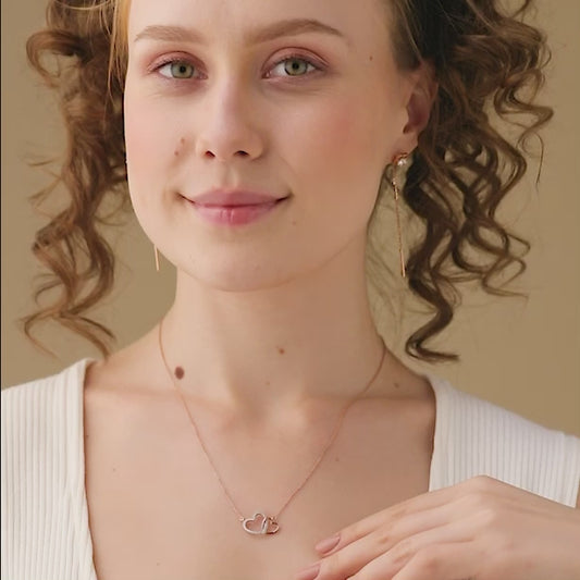 Sparkling Diamond Drop Earrings